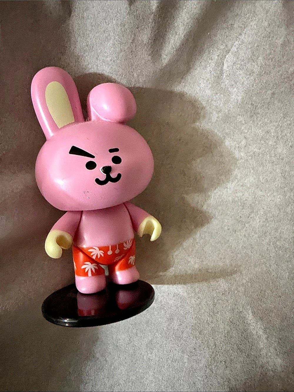 BT21 Cooky Collectible Figure Pink & Orange